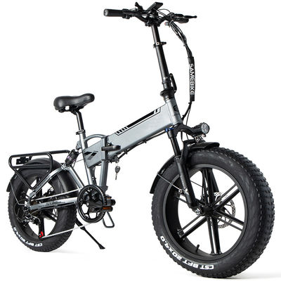 bici elettrica di piegatura della gomma grassa 160Brake, bici elettrica 20 di piegatura 10000mah