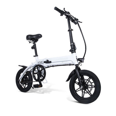 Bici elettrica piegante grassa controllata di vettore, bici elettrica di volta 32km/H 14