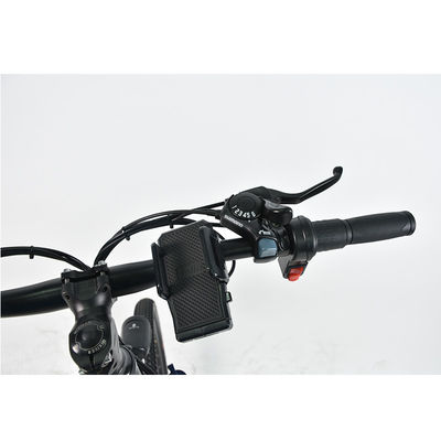 Bici elettrica di piegatura completa della sospensione 0.25KW, mountain bike elettrico per gli adulti
