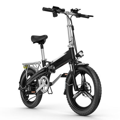Sospensione completa più leggera Ebike, 7Speed bici elettrica 20in della lega di alluminio