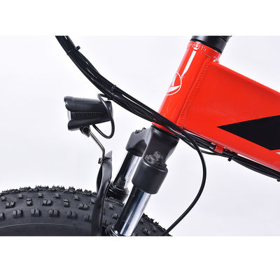 Bici elettrica di piegatura della gomma grassa di 31 MIGLIA ORARIE, bici elettriche della ruota a 20 pollici 7Speed