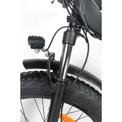 Mountain bike elettrico della gomma grassa del ODM, bicicletta piegante elettrica della montagna di Shimano