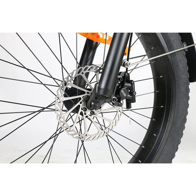 Mountain bike elettrico della gomma grassa del ODM, bicicletta piegante elettrica della montagna di Shimano