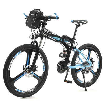 Mountain bike elettrico pieghevole a 29 pollici 27,5 per i raggi pieni E-Mtb della sospensione 6 degli adulti